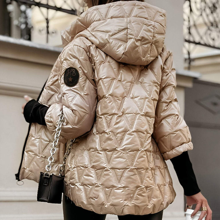 Trendy puffer jas