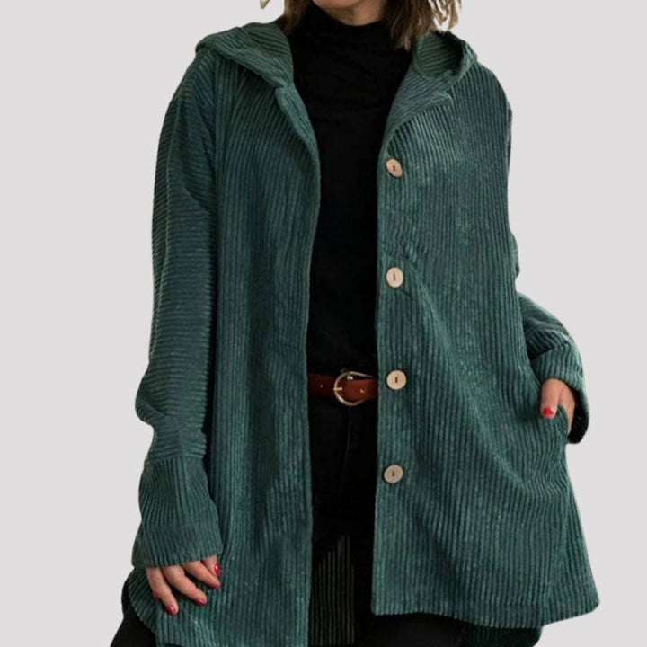 Casual fluwelen hoodie