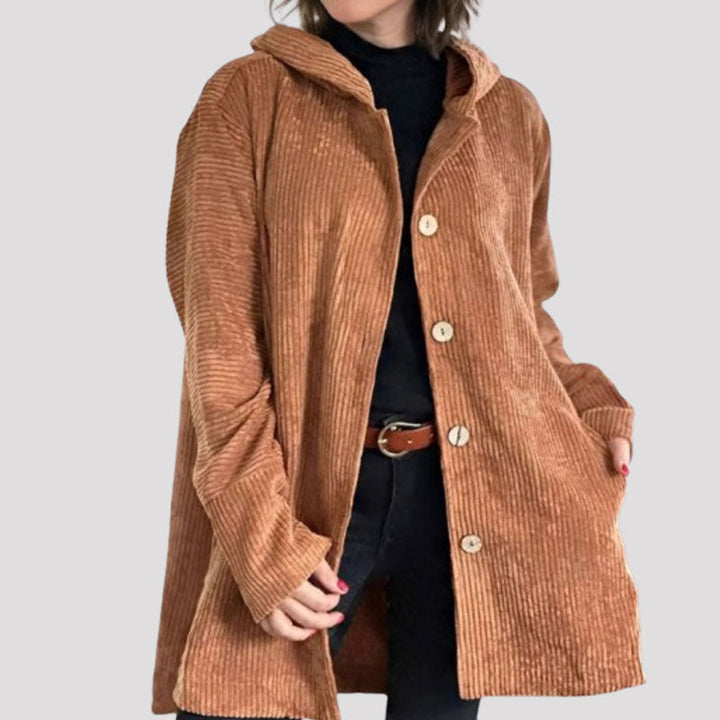 Casual fluwelen hoodie
