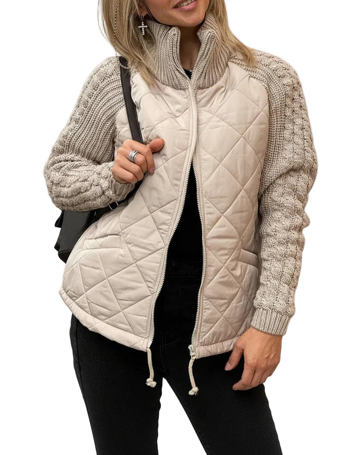 Gebreide Fleece Jas
