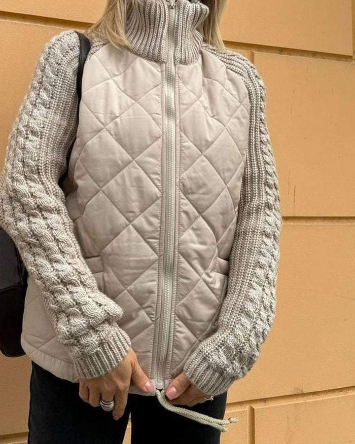 Gebreide Fleece Jas