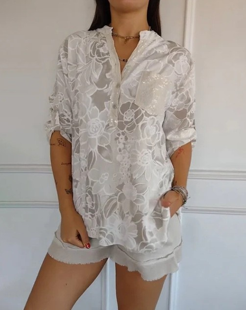 Bloemenprint Blouse