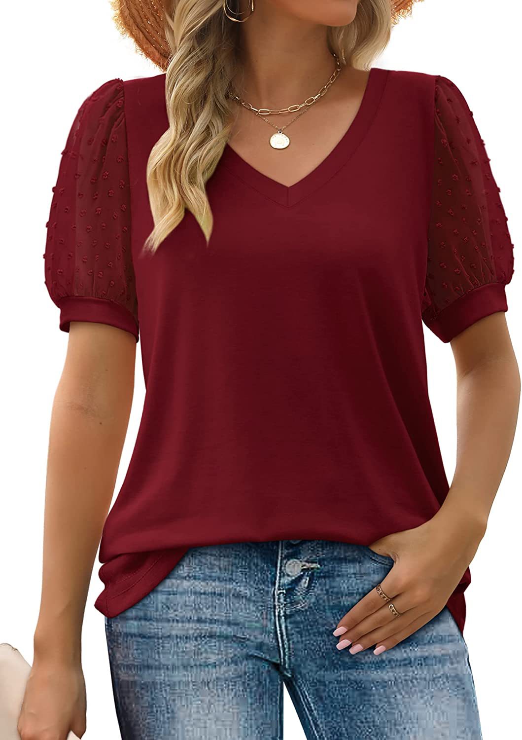 V-Hals Elegante Top