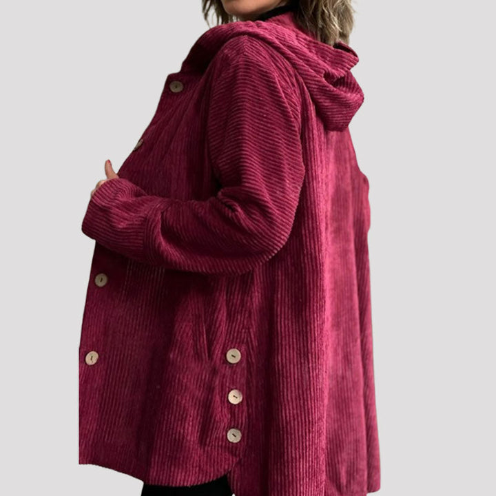 Casual fluwelen hoodie