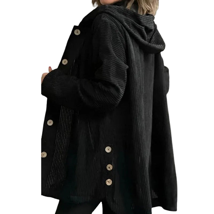 Casual fluwelen hoodie