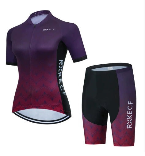 BORA dames fietsset: ademende maillot en culotte