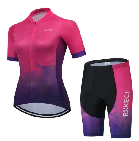BORA dames fietsset: ademende maillot en culotte
