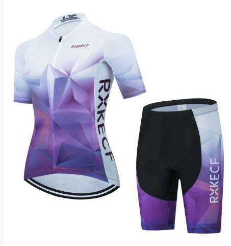 BORA dames fietsset: ademende maillot en culotte