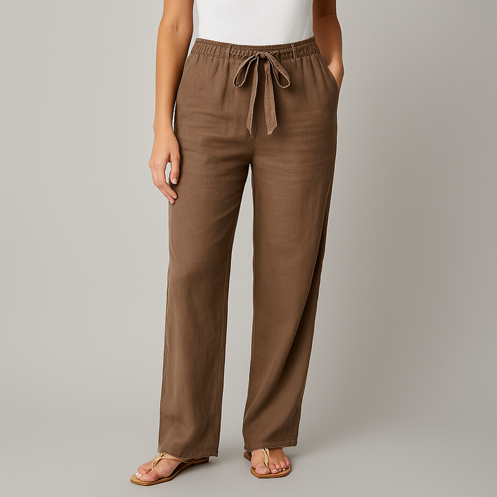 Stijlvolle Linnen Broek
