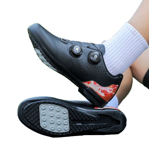 Wielerschoenen voor op de weg en antislipzool | Zool voor klikpedalen