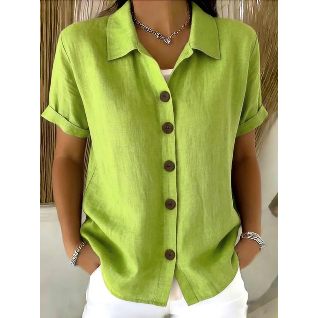 Blouse met knoopsluiting