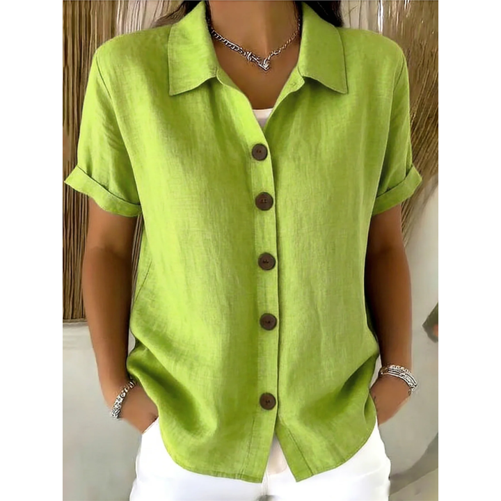 Blouse met knoopsluiting