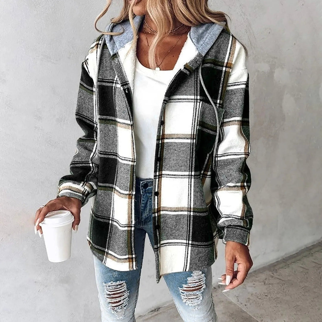 Casual hoodie jas