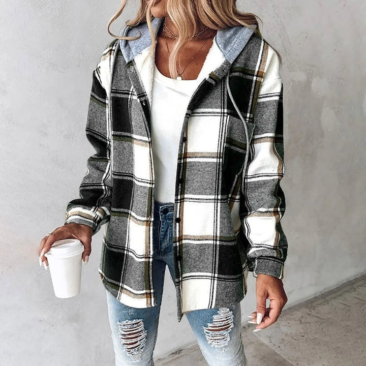 Casual hoodie jas