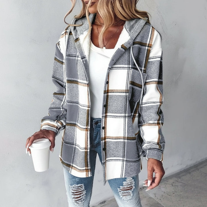Casual hoodie jas
