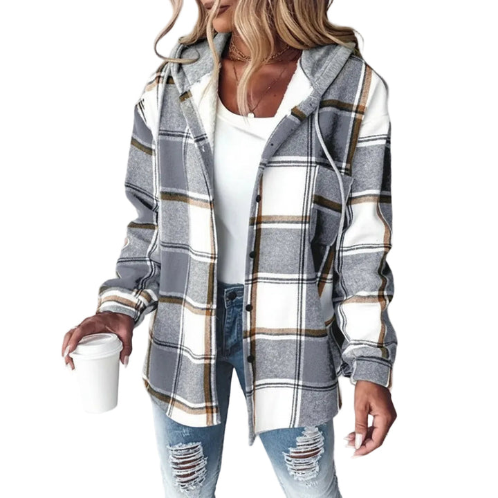 Casual hoodie jas