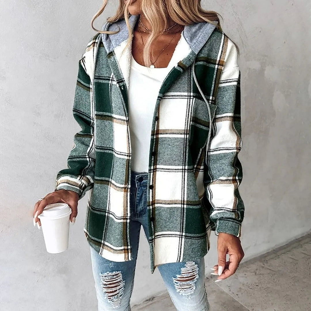 Casual hoodie jas