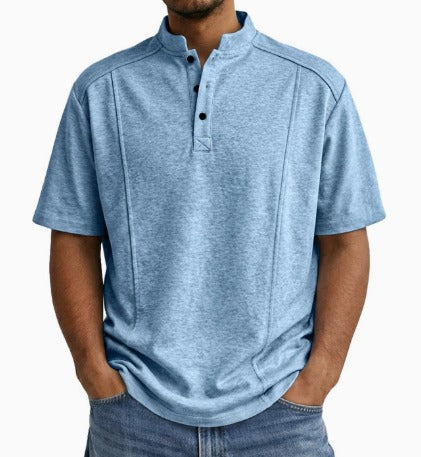 Tijdloos Mannen Shirt Met Knopen