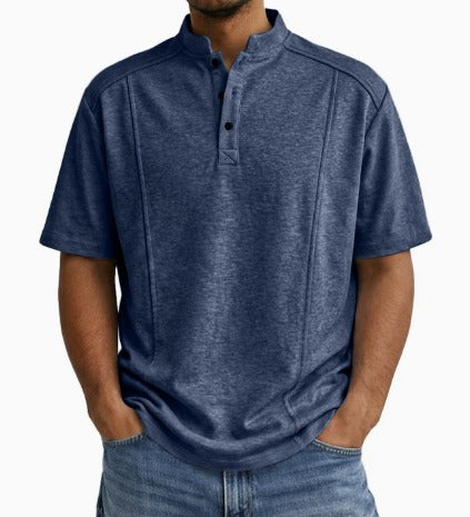 Tijdloos Mannen Shirt Met Knopen