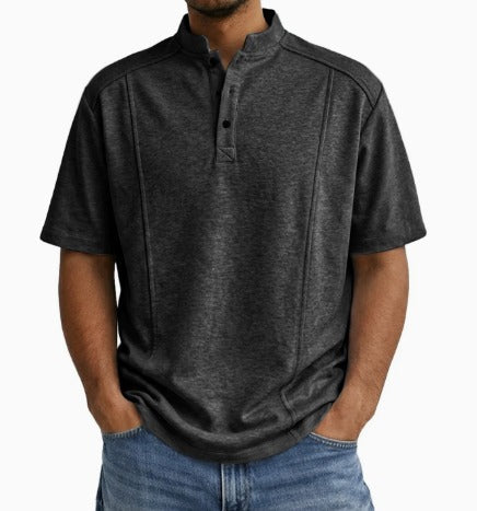 Tijdloos Mannen Shirt Met Knopen