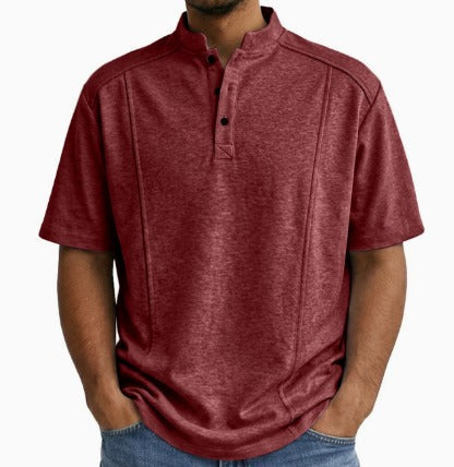Tijdloos Mannen Shirt Met Knopen