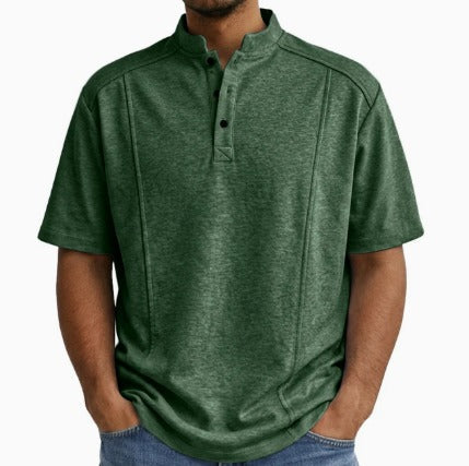 Tijdloos Mannen Shirt Met Knopen