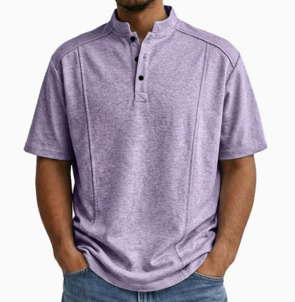 Tijdloos Mannen Shirt Met Knopen