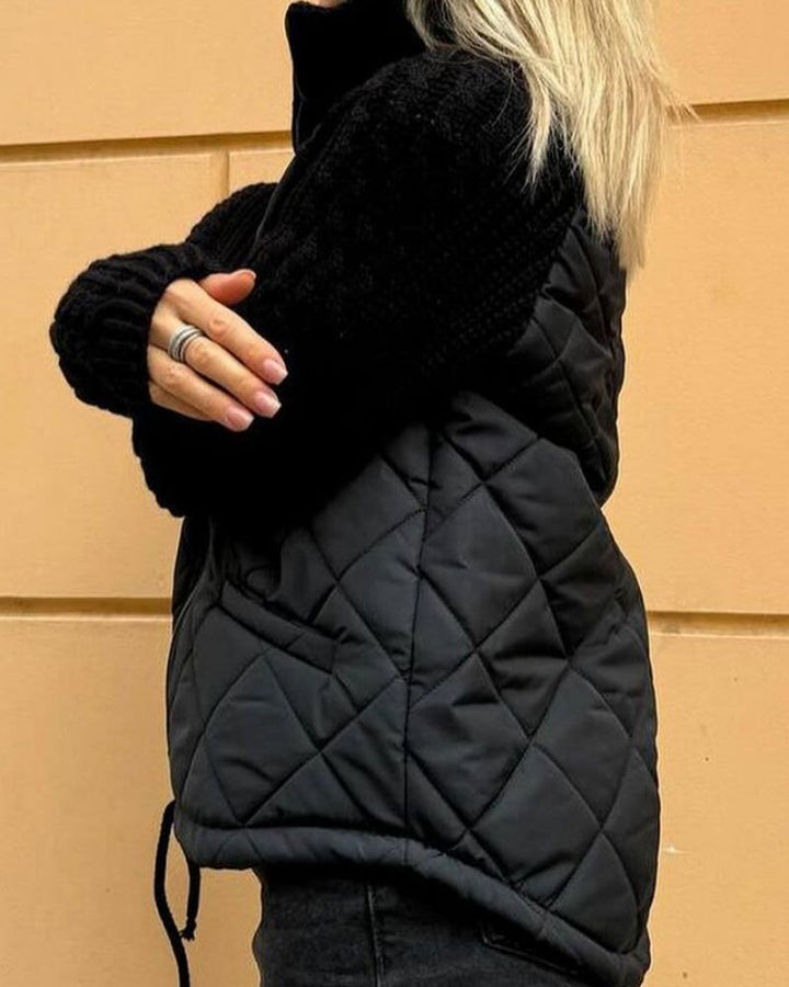 Gebreide Fleece Jas
