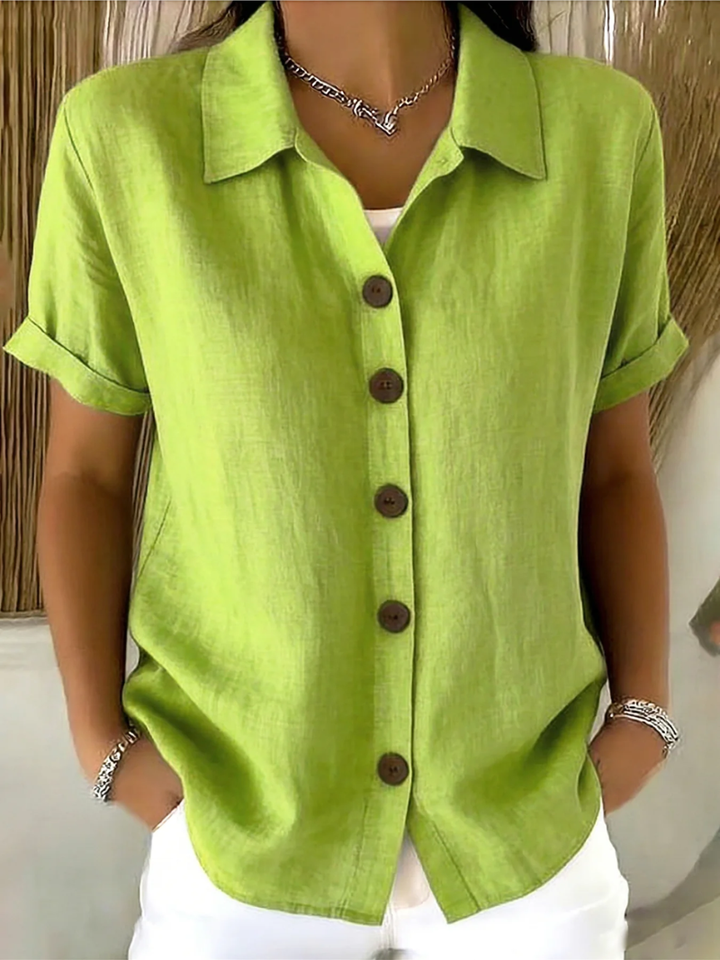 Blouse met knoopsluiting