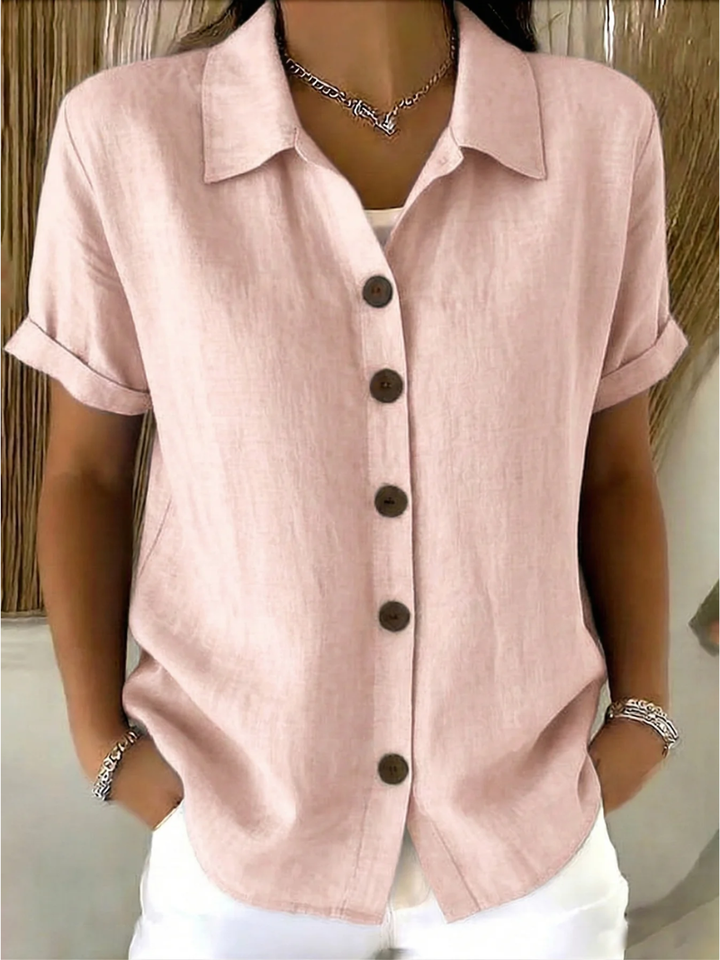 Blouse met knoopsluiting