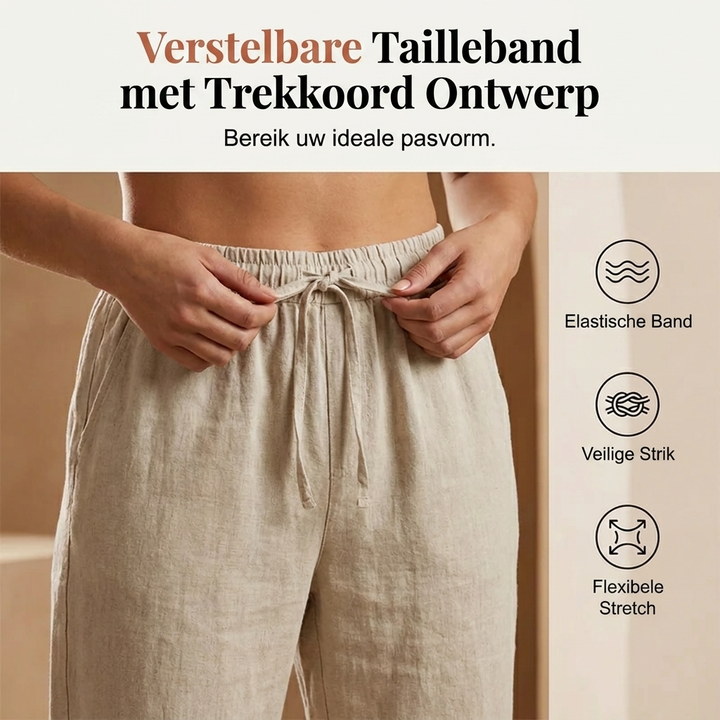 Katoen linnen Dames Shorts