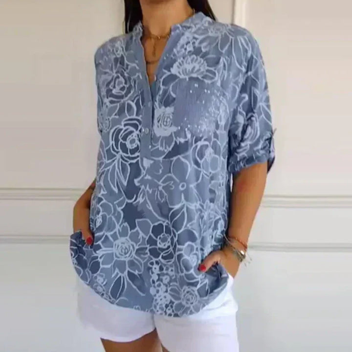Bloemenprint Blouse