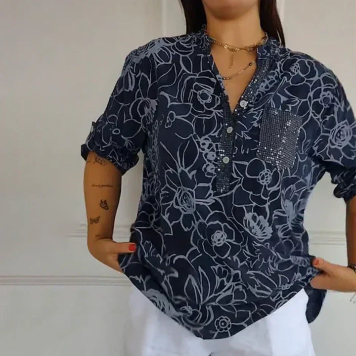 Bloemenprint Blouse