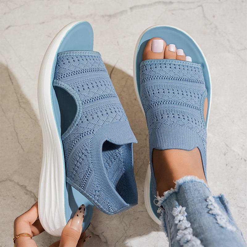Anne Sandalen van ademend materiaal