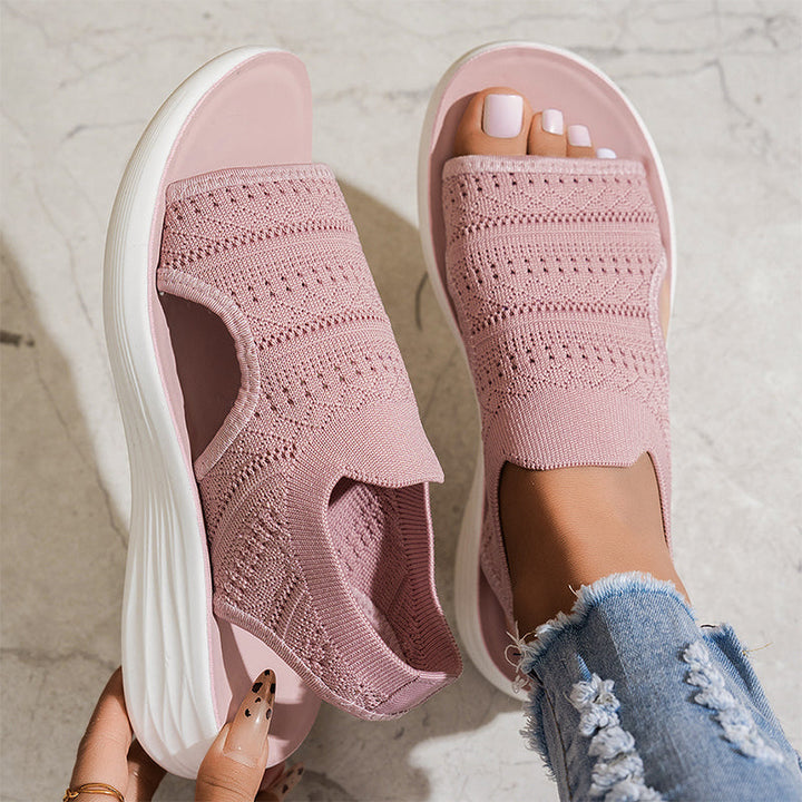 Anne Sandalen van ademend materiaal